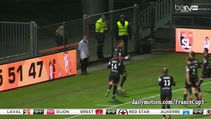 Christopher Jullien Goal HD - Laval 0-2 Dijon - 19-02-2016