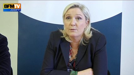 Marine Le Pen: après les menaces de Daesh, "le 1er mai menacé"