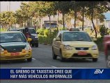 Taxistas en Quito