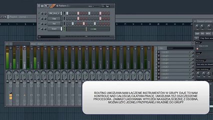 FL STUDIO 11 TUTORIAL: MIXER ROUTING. PORADNIK 2015