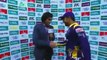 Winning captain Sarfraz talking with Rameez Raja