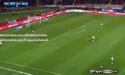 Simone Zaza Great Chance to Score - Bologna vs Juventus - Serie A - 19.02.2016