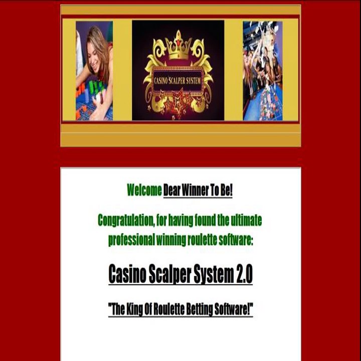Roulette Betting Software - Casino Scalper System 2.0