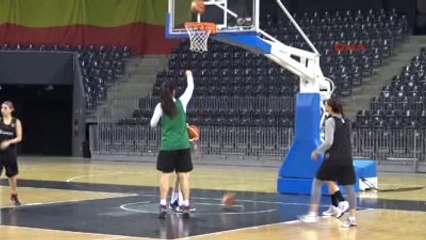 A Milli Kadın Basketbol Takımı İlk Çalışmasını Yaptı