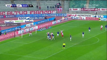 Goal Canceled Italy  Serie B - 19.02.2016, AS Bari 0-0 Latina Calcio