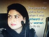 This female DSP police officer battles criminals in KP