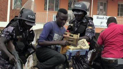 Ugandan police raid opposition HQ