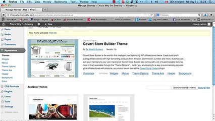 The Covert Store Builder Theme Installation Tutorial