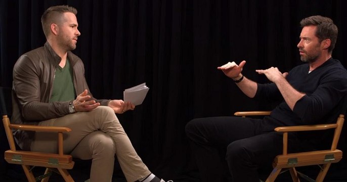 Eddie The Eagle - Ryan Reynolds Interview Hugh Jackman [VOST-HD]