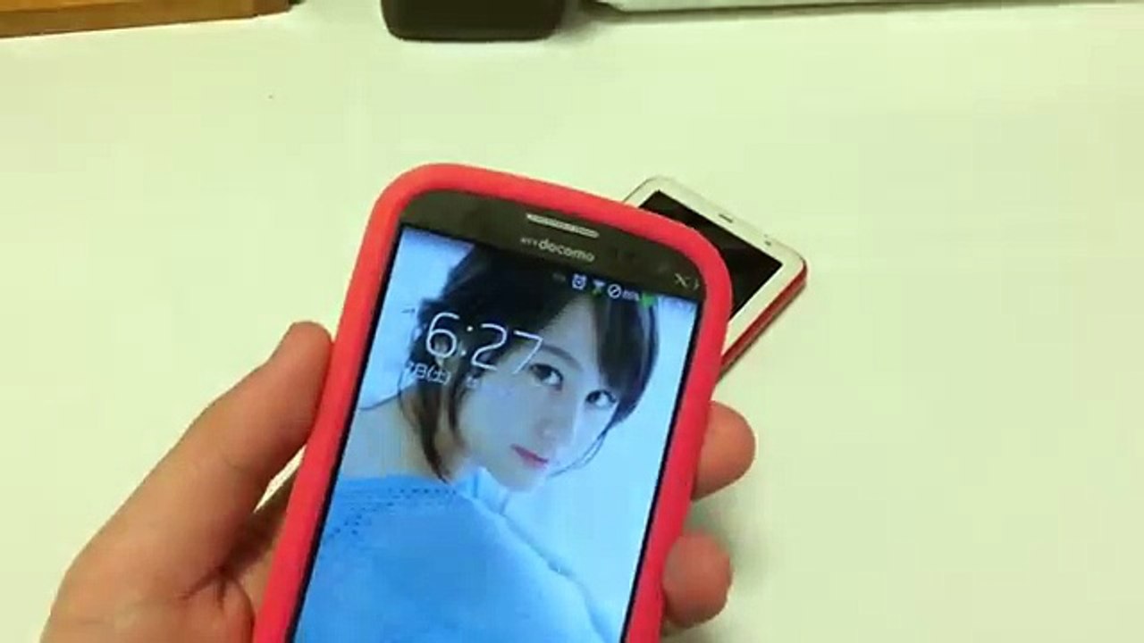 au INFOBAR A01についての簡単な紹介、レビュー！