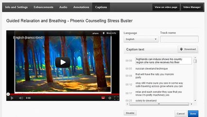 How To Remove a Youtube Interactive Transcript