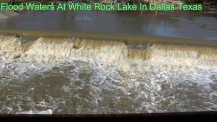 Extreme Flooding In Dallas At White Rock Lake