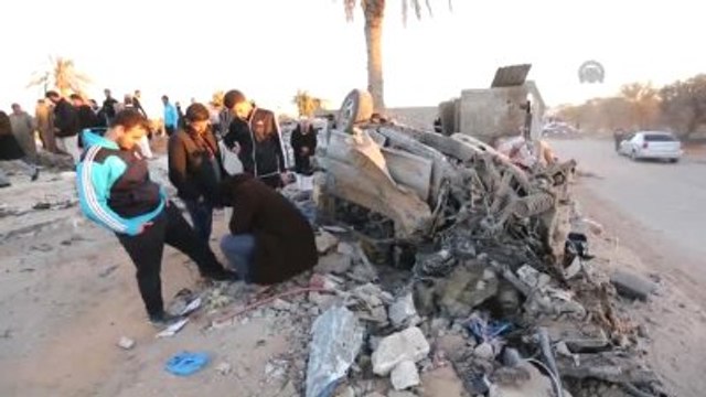 ABD Savaş Uçakları Libya'daki Daeş Hedeflerini Vurdu