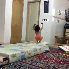 Two Year Old Does Three Consecutive Back Handsprings