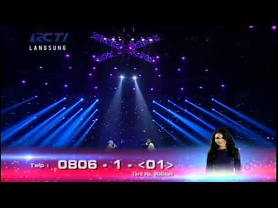 FATIN SHIDQIA FT. AFGAN KATAKAN TIDAK - GRAND FINAL - X Factor Indonesia 17 Mei 2013