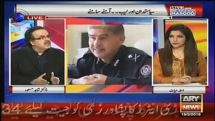 Sindh Police Mein Khana Jangi Hogai Hai-Shahid Masood