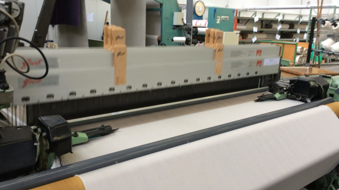 Les métiers à tisser des Toiles de Mayenne