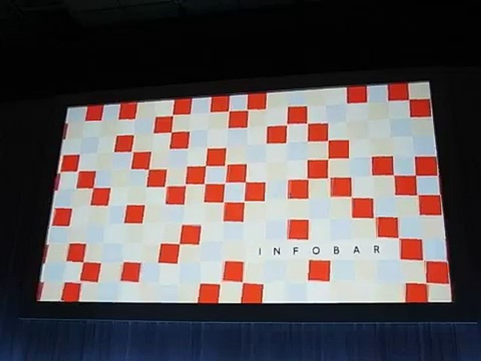 20110517 KDDIのINFOBAR A01のCM その１
