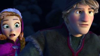 Disney's Frozen  Wolf Chase  Clip