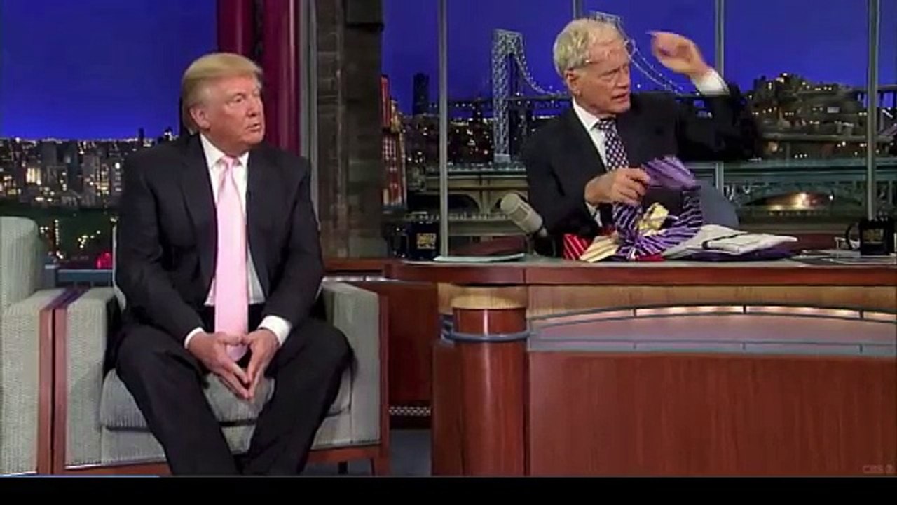 letterman trump
