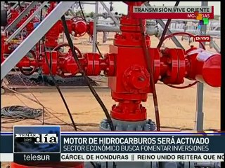 Venezuela activa su estrategia de "motor  hidrocarburos"