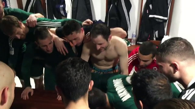Le cri de guerre après la victoire à Brest !