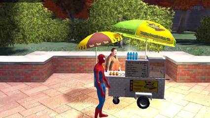 The Amazing Spiderman Songs for Children w  Action & Disney Lightning McQueen Cars Nursery Rhymes