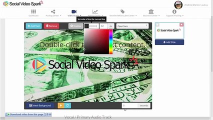 Social Video Spark Review (demo)