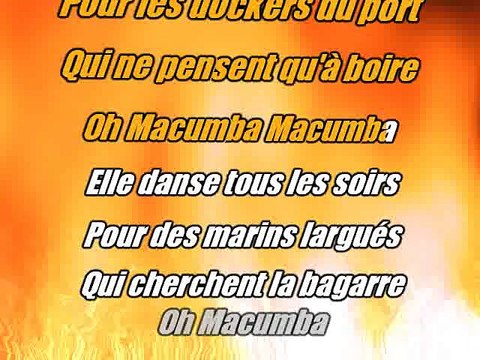 KARAOKE JEAN-PIERRE MADER - Macumba