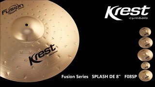 Krest Cymbals - Fusion - Splash de 8