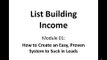 How To Build Your List - Automated List Profits - Email Marketing ( Part 9 )
