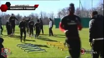 Milan training session 10.02.2016