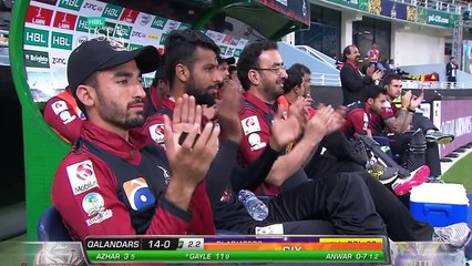 Chris Gayles 60 runs 34 balls