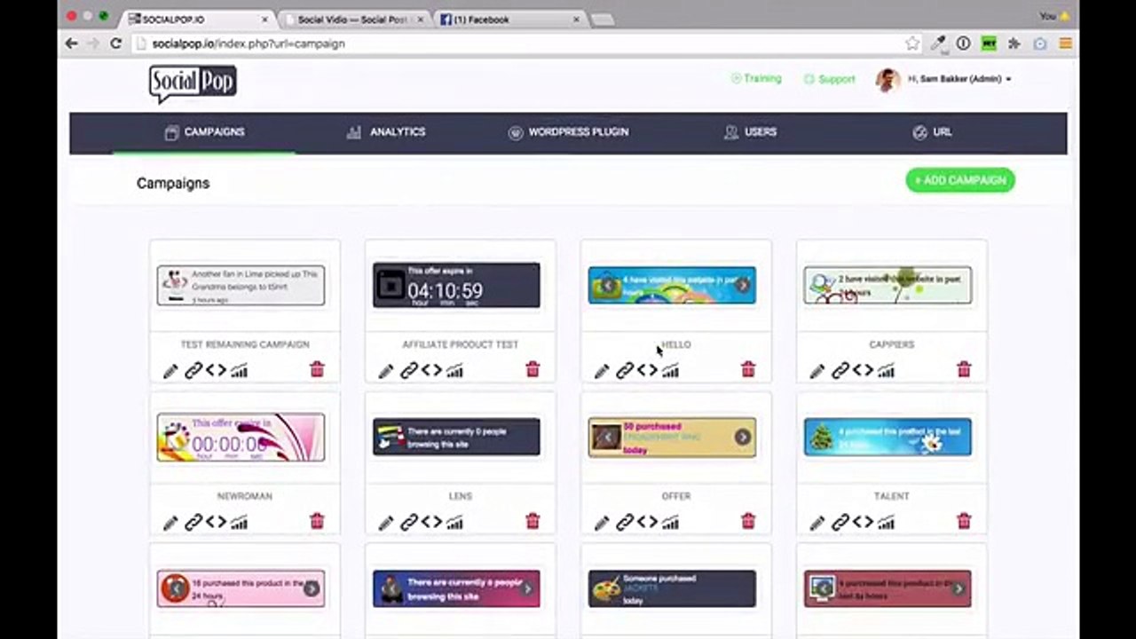 Social Pop Review Demo by Sam Bakker