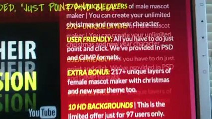 Fresh Mascot 3.0 - Christmas And New Year's Graphics Edition