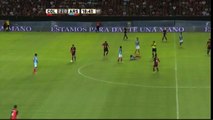 La roja a Alan Ruiz. Colón 2 - Arsenal 0. Fecha 1. Primera División 2016