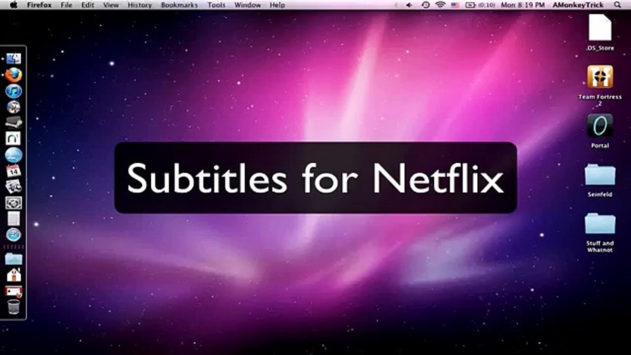 Subtitles For Netflix Tutorial