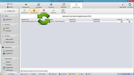 SICAR Punto de Venta - Archivos Digitales Para Facturación Electrónica