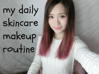 jcchung daily skincare + makeup routine