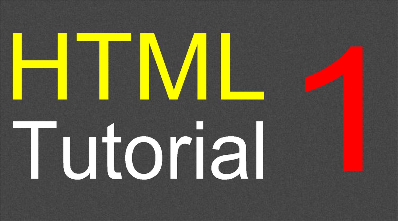 HTML Tutorial for Beginners - 01 - Creating the first web page