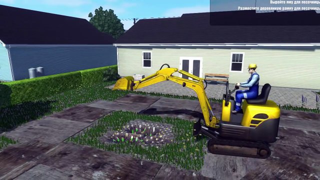 Развивающий мультик для самых маленьких Спецтехника для детей Рабочие машины(экскаватор)