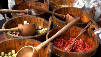 Лондон Уличная Еда Ресторан Ковент-Гарден