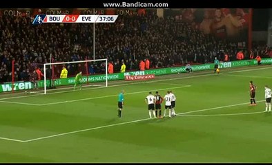 Super Robles Save            - , Daniels C. (Penalty missed) -     Bournemouth 0 - 0	 Everton - HD