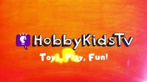 Talking Fingers   Surprise Egg! Family Fun w/HobbyPig N HobbyFrog Bear HobbyKidsTV
