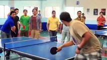 Cool Shahid Afridi Spin Tricks In Table Tennis. Must Watch!