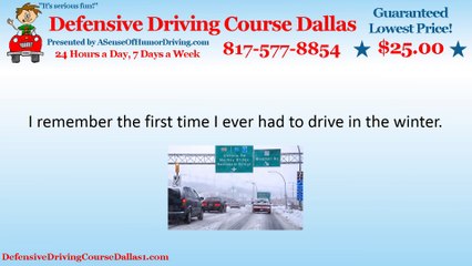 Winter Driving Tips