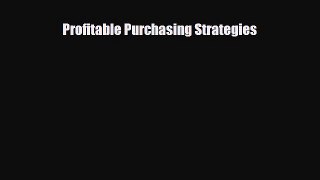 [PDF] Profitable Purchasing Strategies Download Online