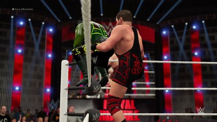 WWE 2K16 reptile v jack swagger