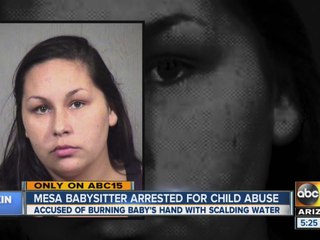Mesa babysitter arrested for child abuse