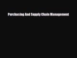 [PDF] Purchasing And Supply Chain Management Read Online